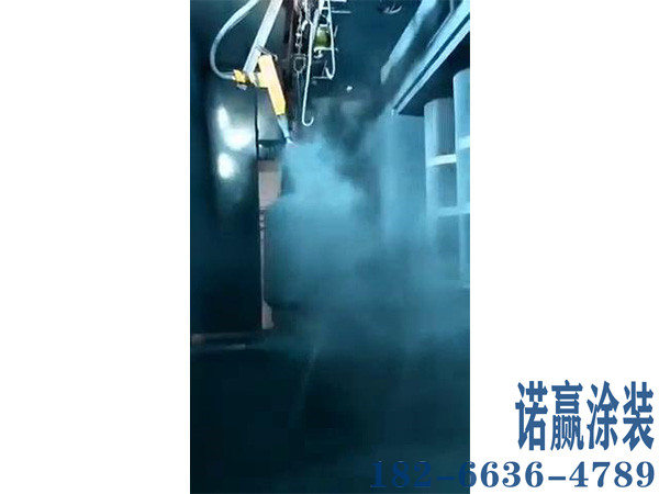 氧氣瓶噴粉流水線